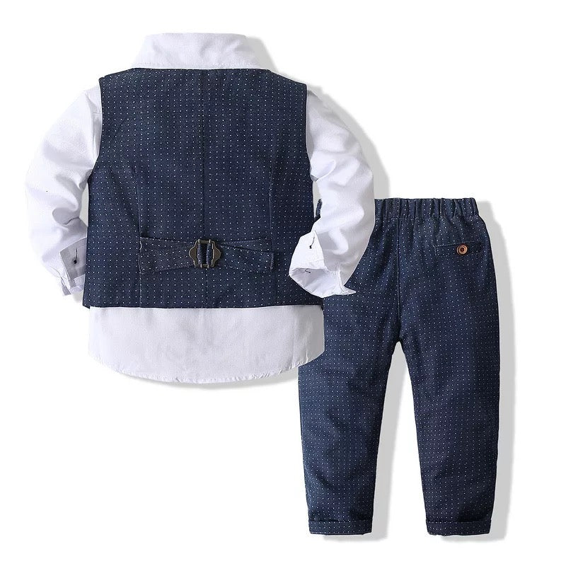 Charlie Boys suit- Navy blue