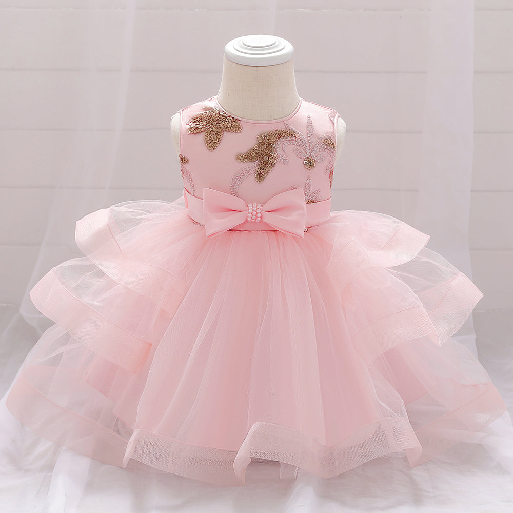 Baby girl deals light pink dress