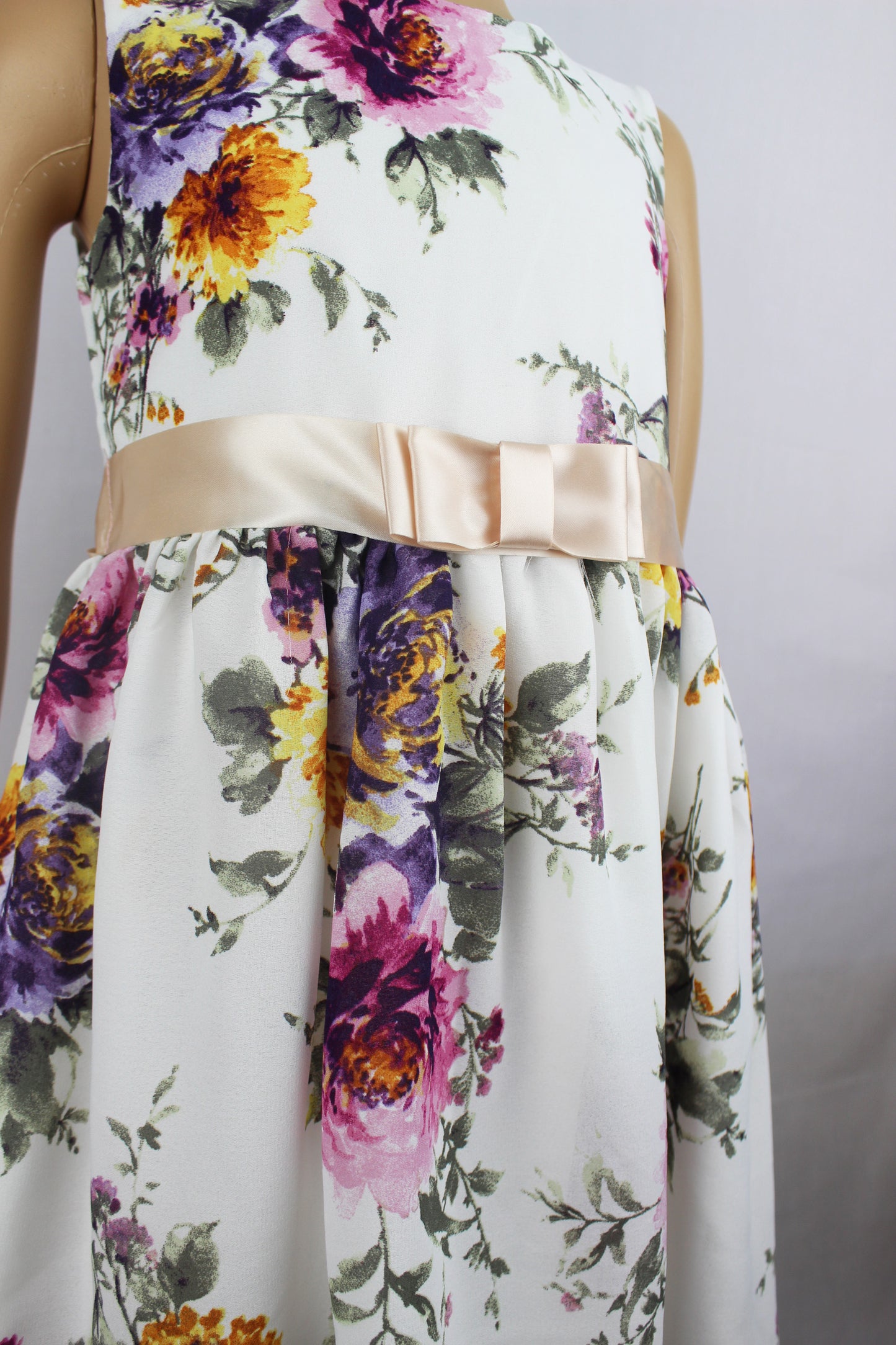 Silk Floral summer Dress - V&US