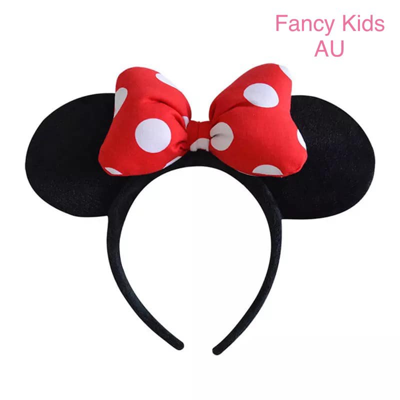 Red and white polka dot dress