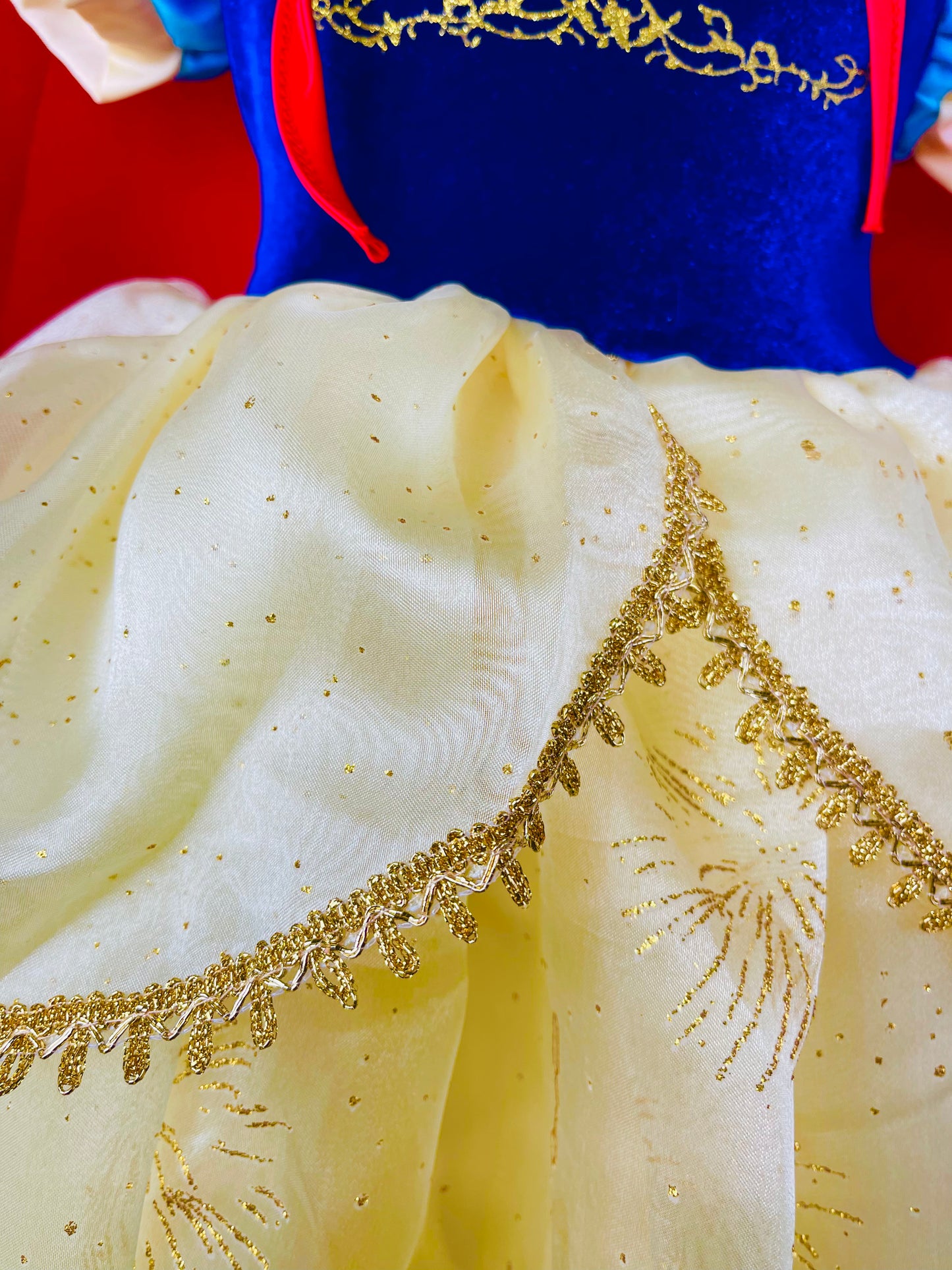 Snow White princess costume dress
