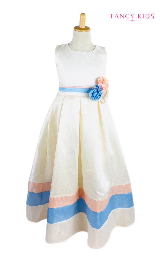 Olivia Flower girl dress Cream colour