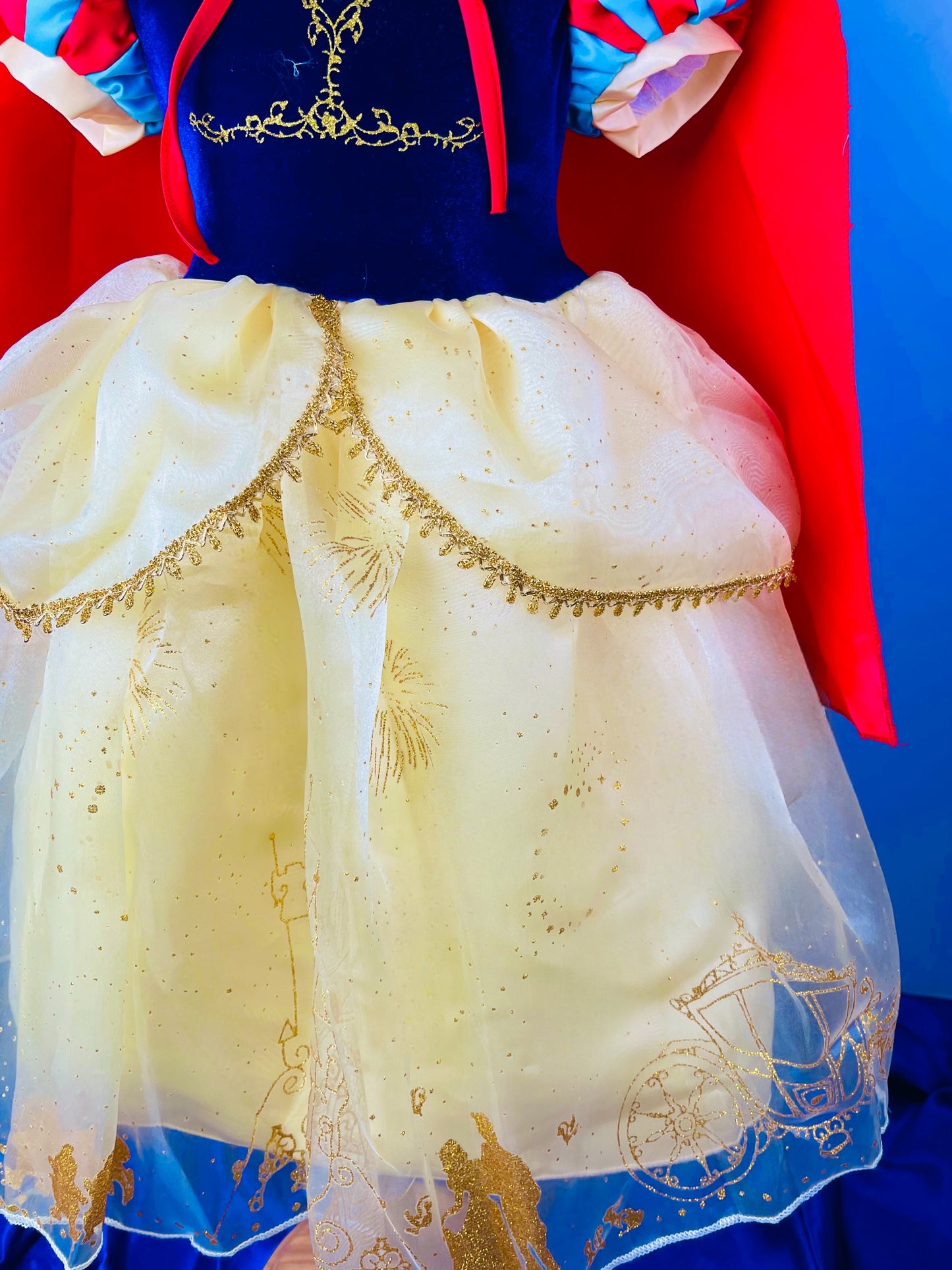 Snow White princess costume dress