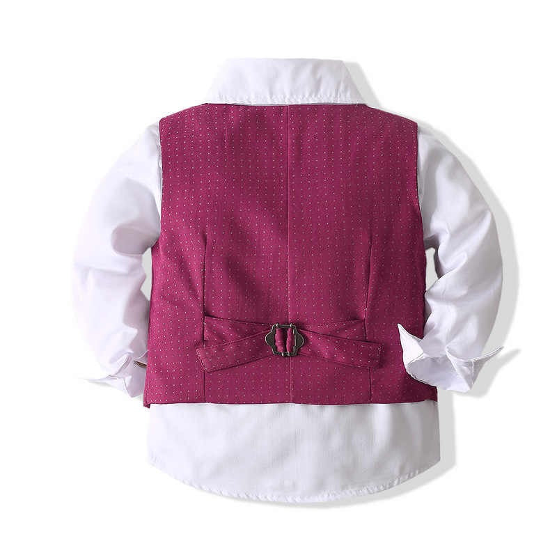 Charlie Boys suit- Dark magenta