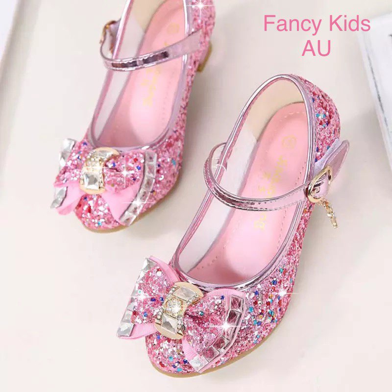 Sarah party shoes with a heel