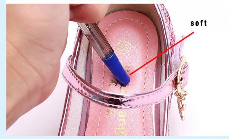 Sarah party shoes with a heel