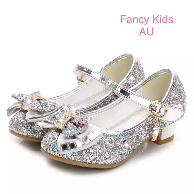 Sarah party shoes with a heel