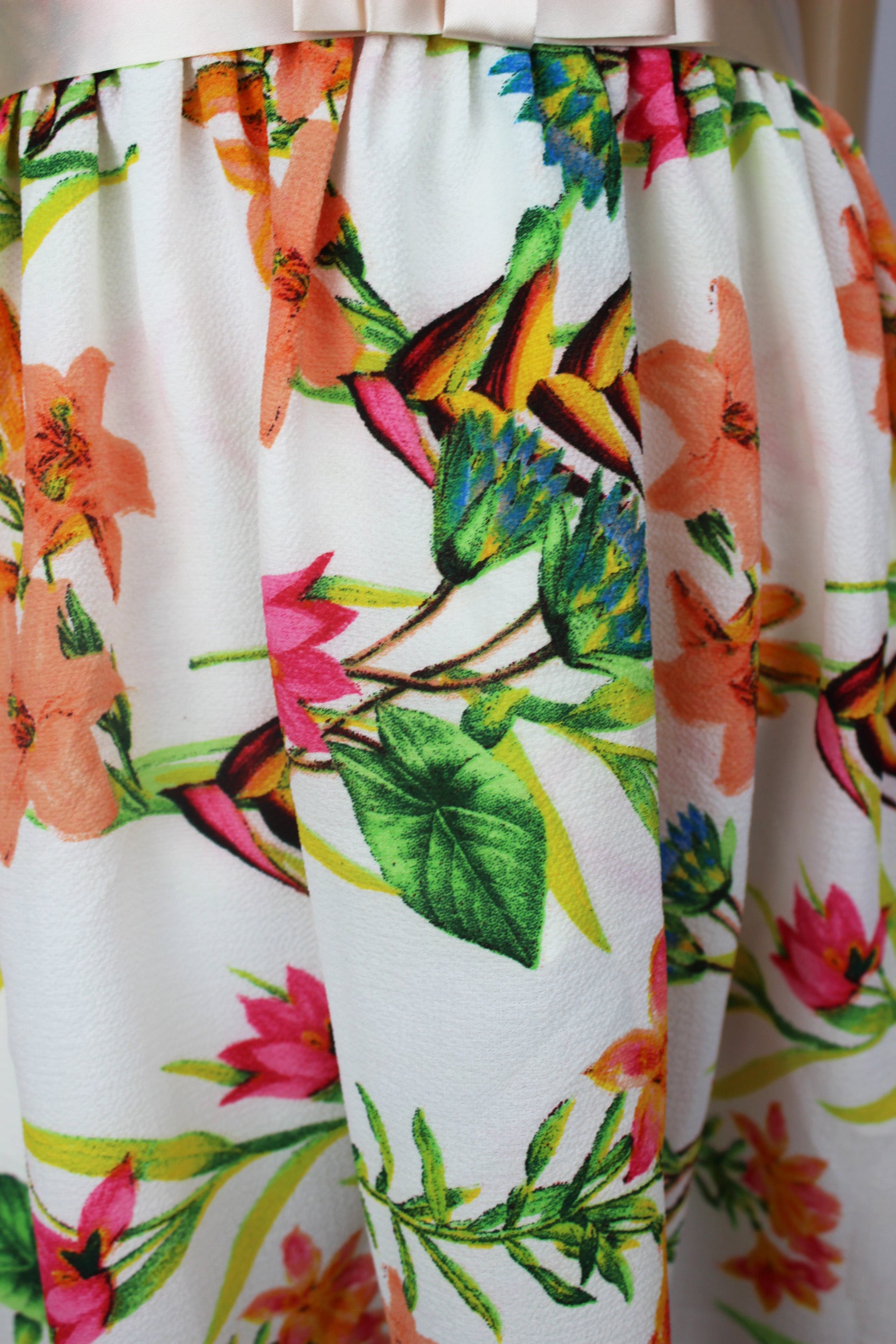 Silk Floral Summer Dress - V&US