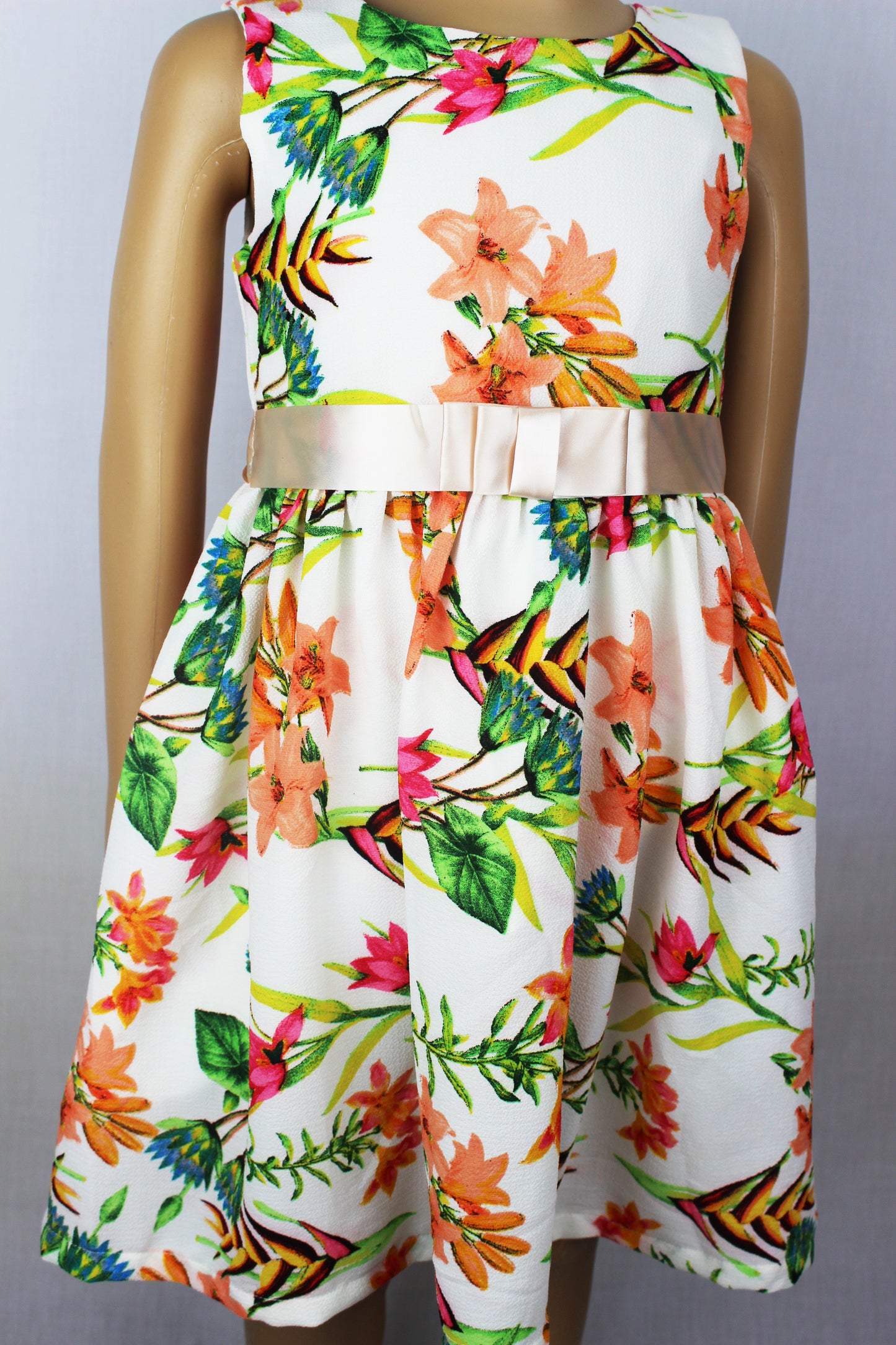 Silk Floral Summer Dress - V&US