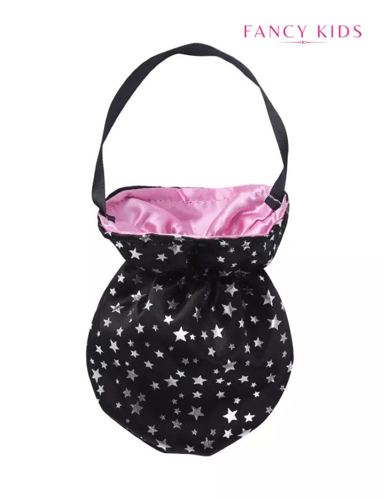 Halloween costume pink and black witch costume