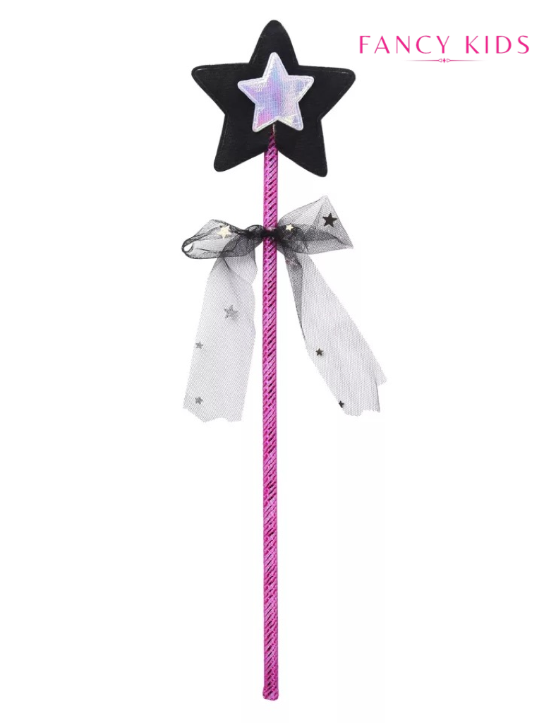 Halloween costume pink and black witch costume