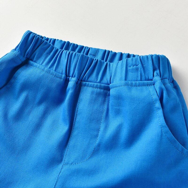 Louise party outfit -blue short sleeve