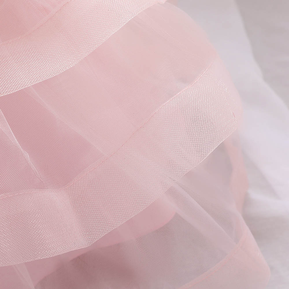 tara sparkle dress- Light Pink