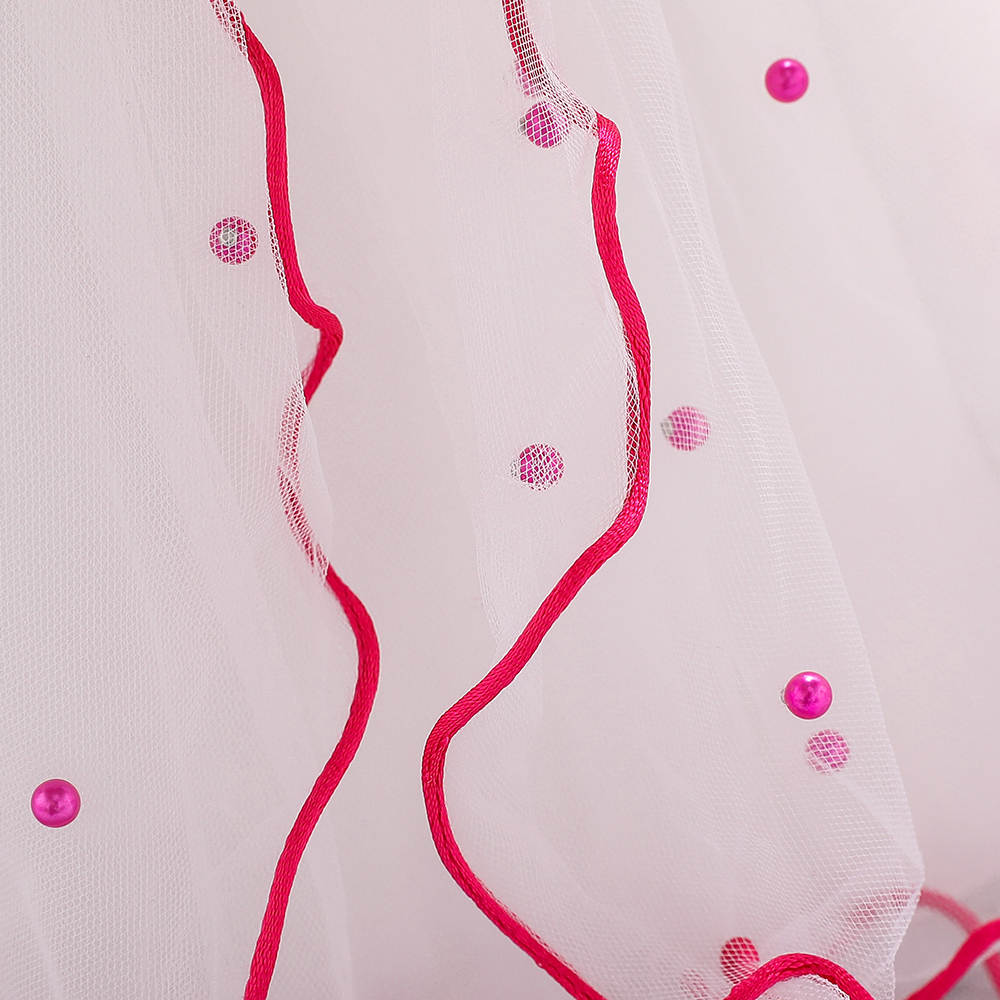 Fuchsia-Hot pink baby party dress