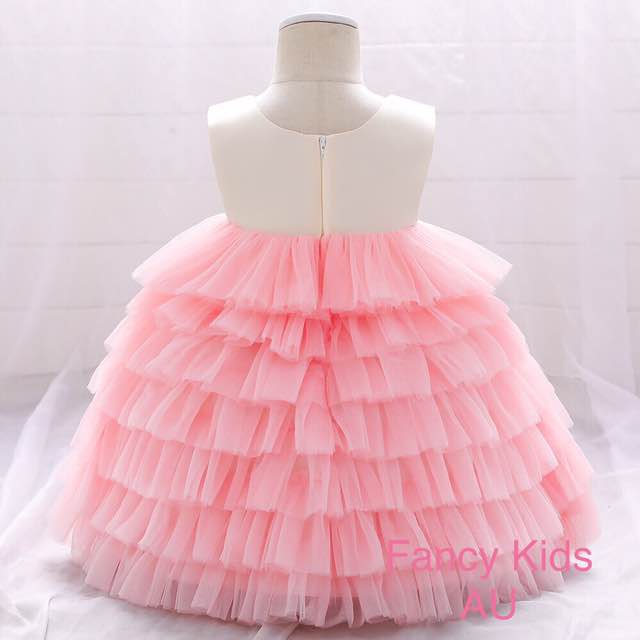 Light pink tutu dress with high waistline