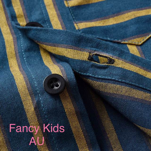 Boys party outfit -Green short sleeve