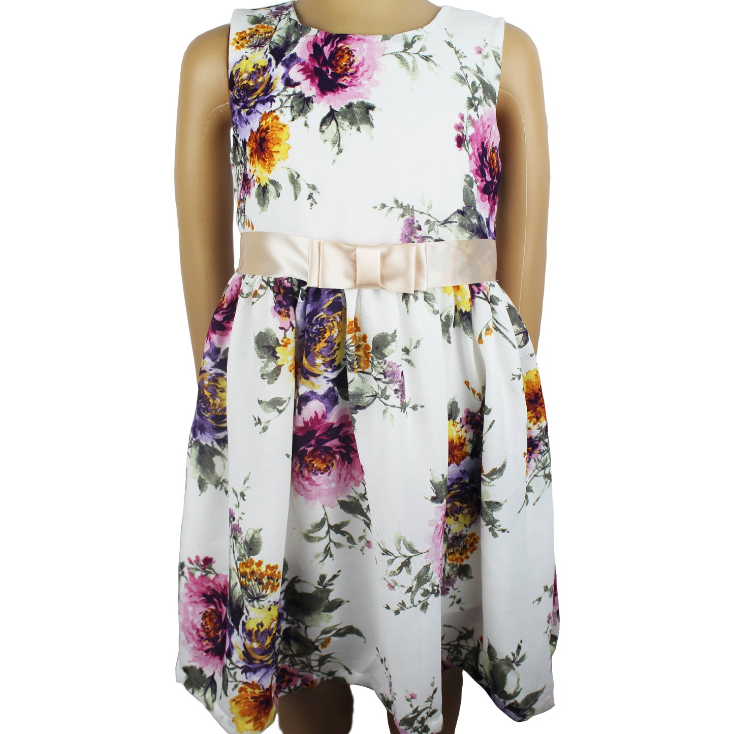 Silk Floral summer Dress - V&US