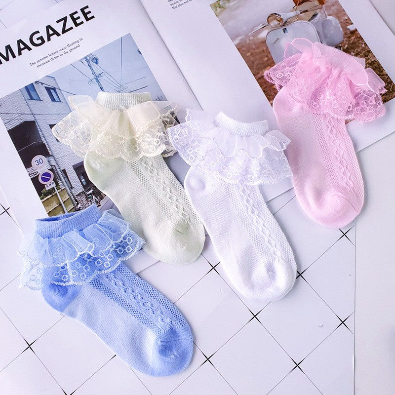 Girls party socks