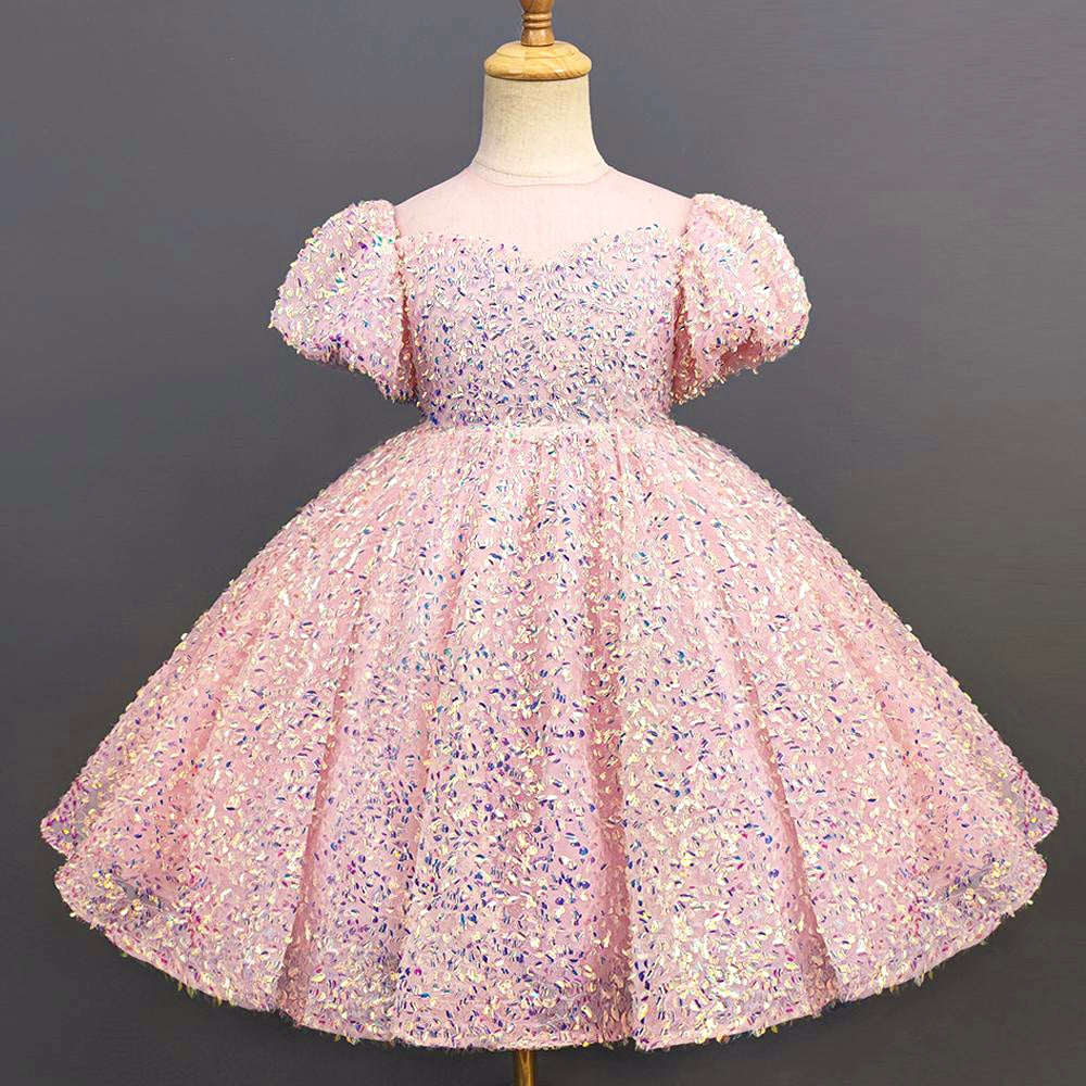 Sparkly princess sequin dress