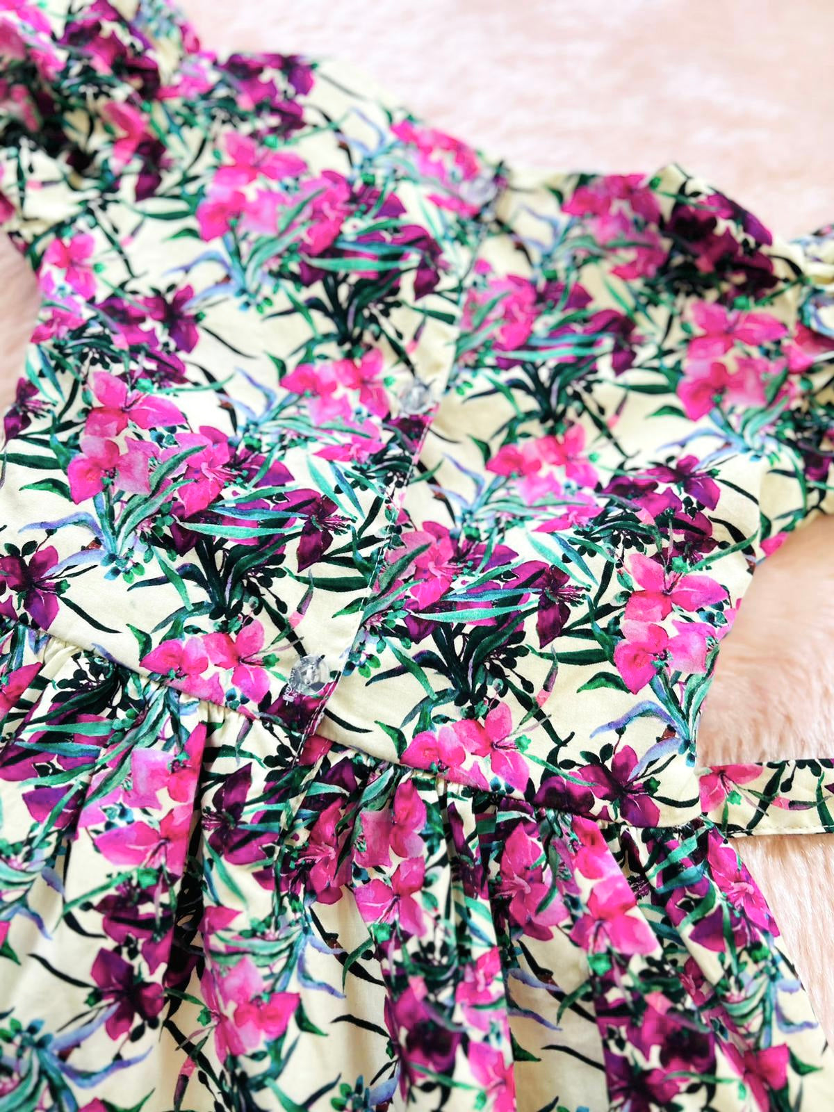 Olivia- Smocked dress