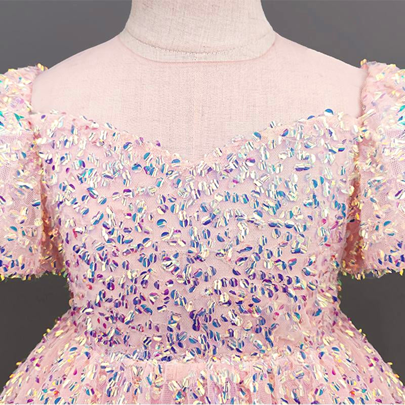 Sparkly princess sequin dress