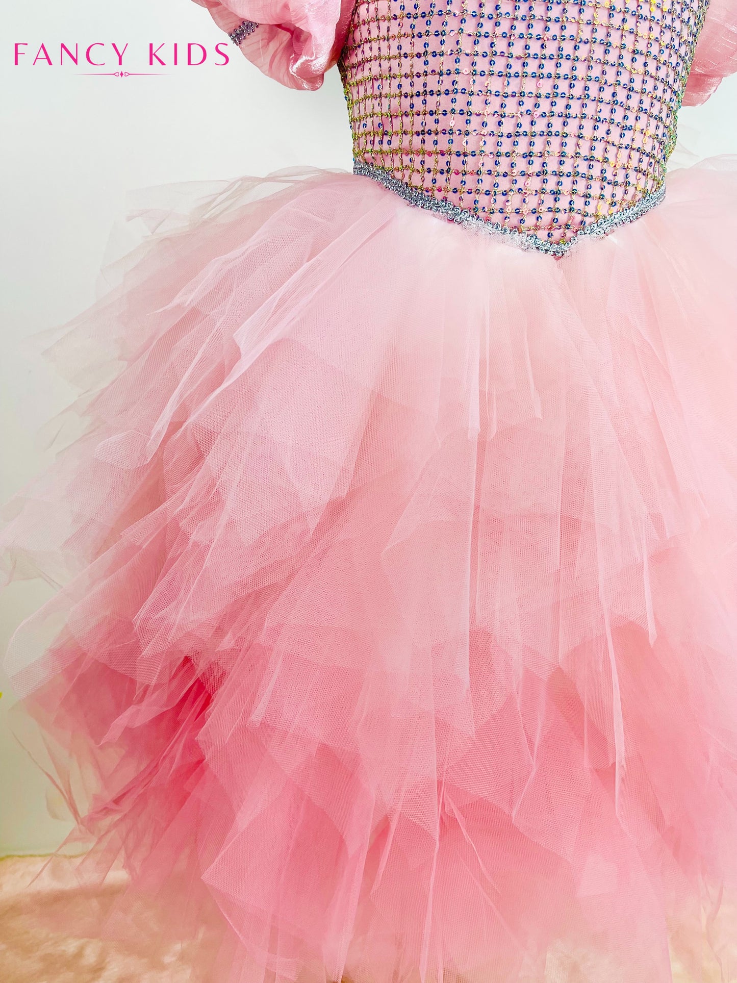 Amelia luxury dress- Pink