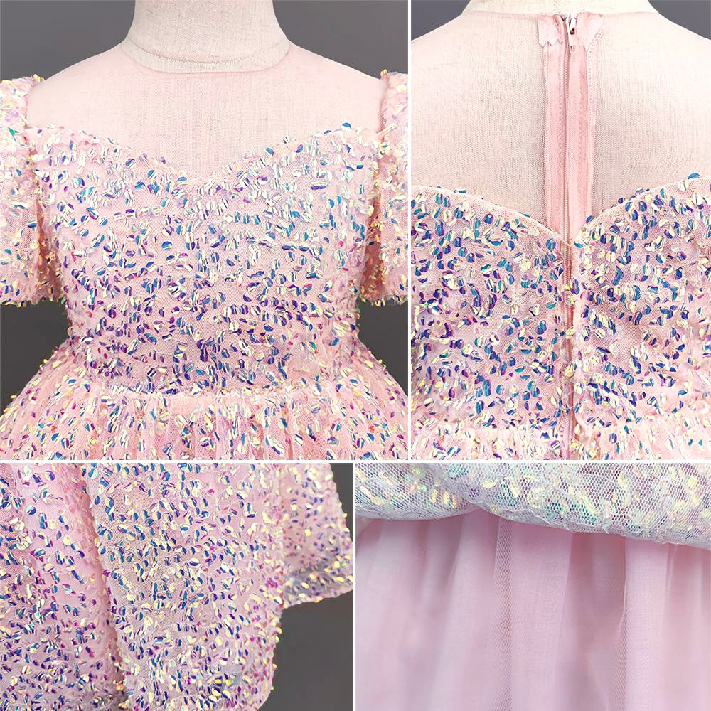 Sparkly princess sequin dress