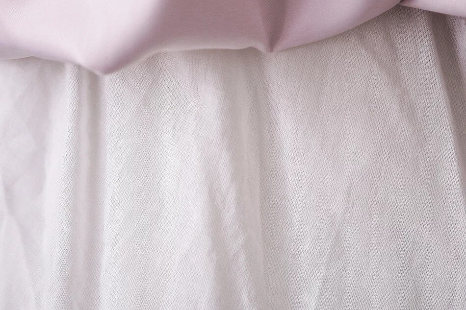 Red and white long sleeve Lolita dress