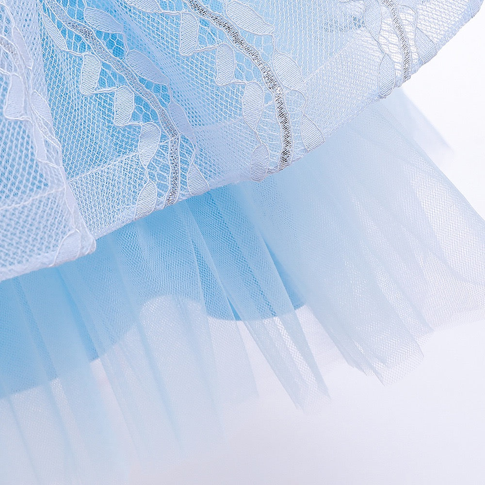 Kiara pearl dress- Blue