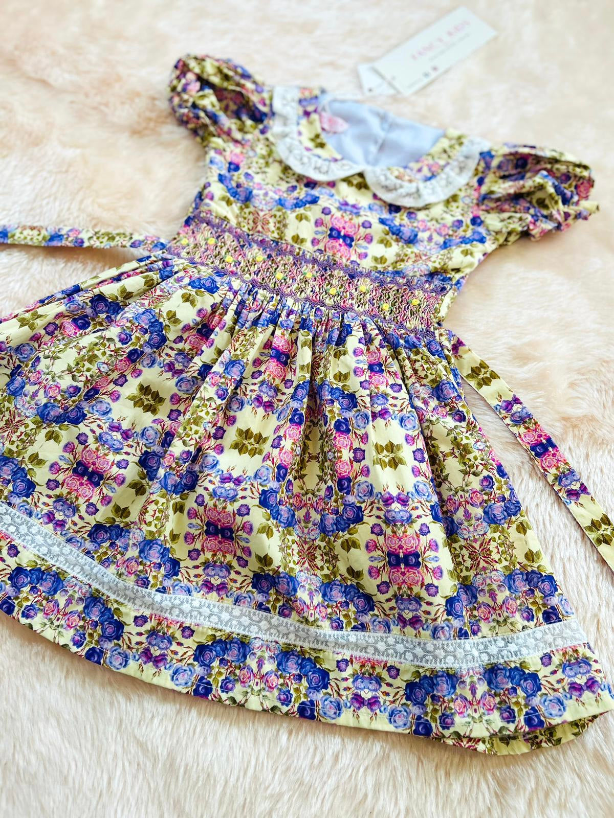 Claire- Smocked dress
