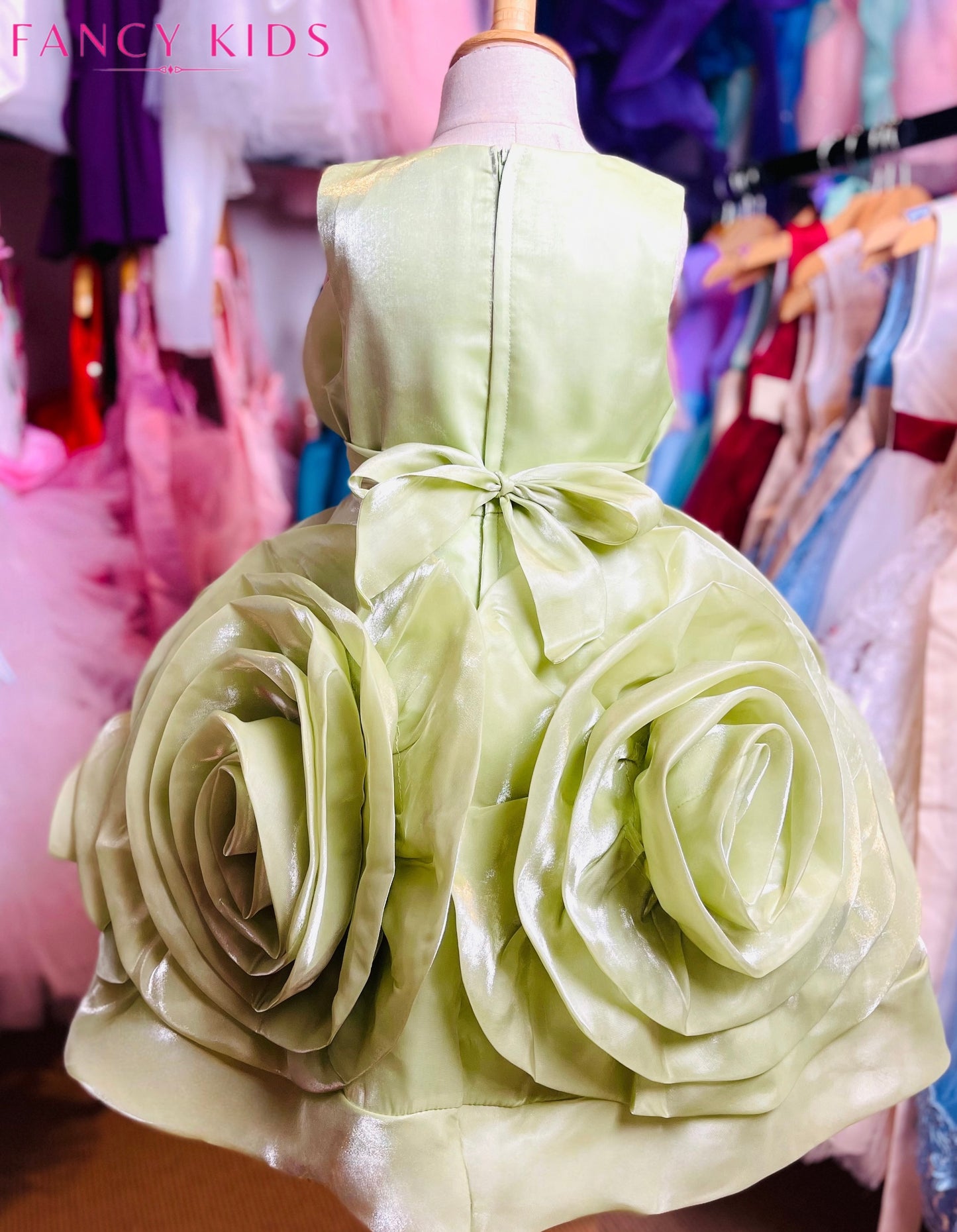 Stunner dress- light green