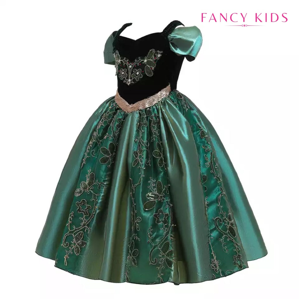 Princess costume Green and black