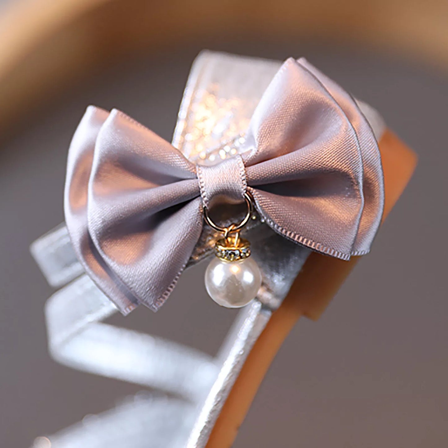 Layla crystal shoe- flat heel