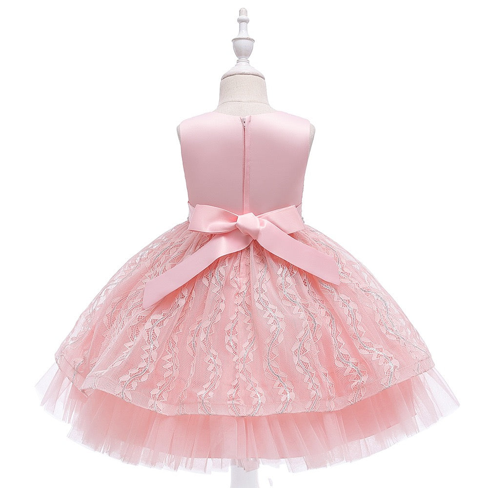 Kiara pearl dress- Light Pink
