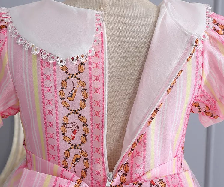 Pink short sleeve Lolita dress