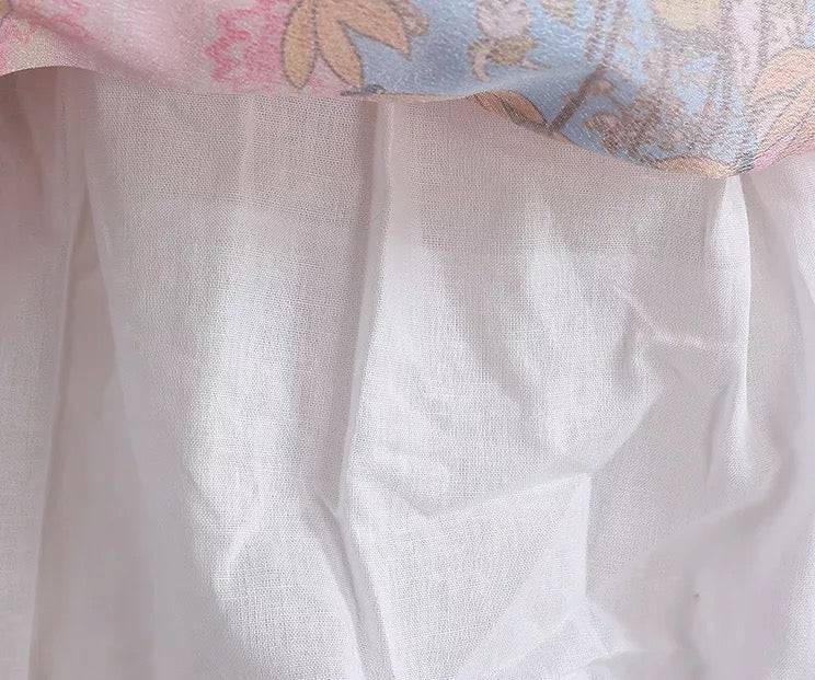 Pink short sleeve Lolita dress