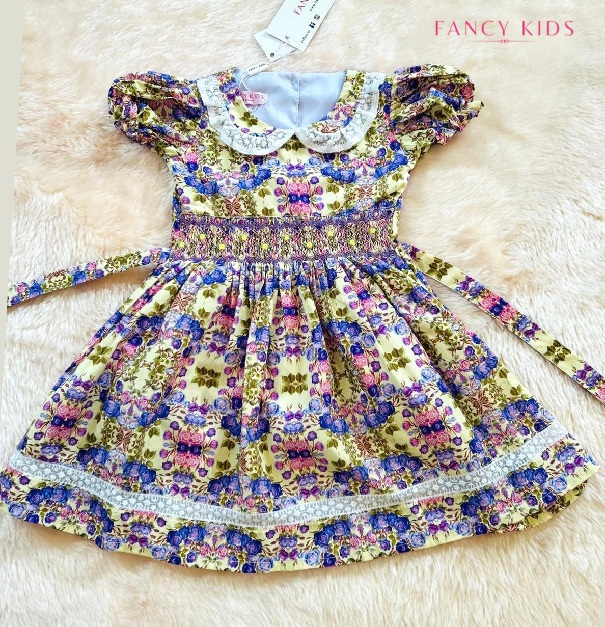 Claire- Smocked dress