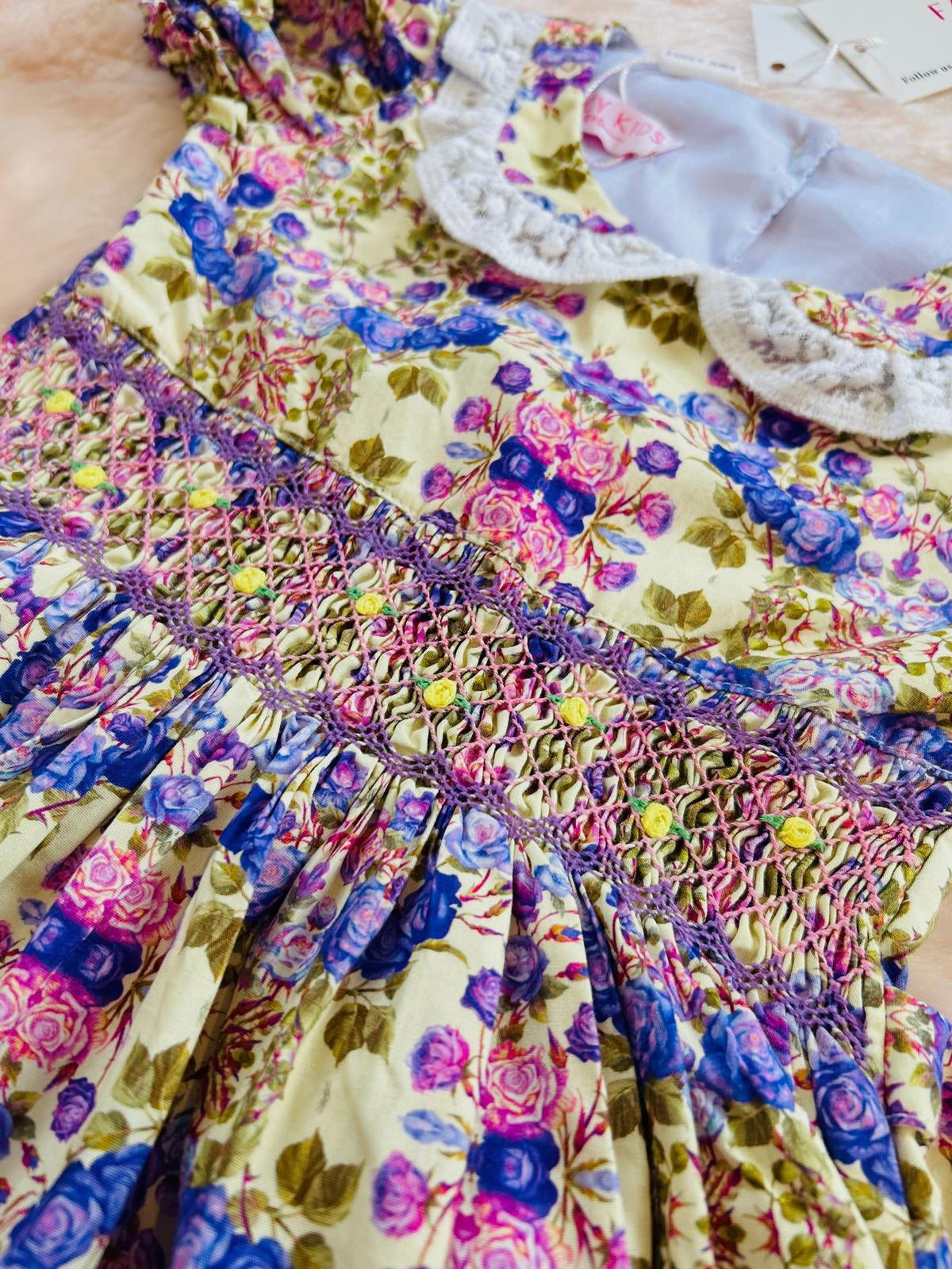 Claire- Smocked dress