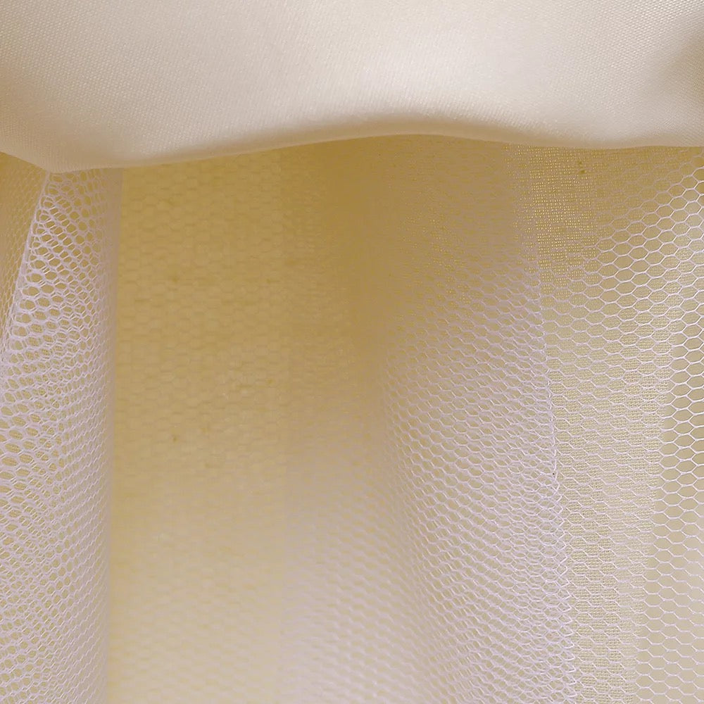 Nora Rainbow dress- cream colour