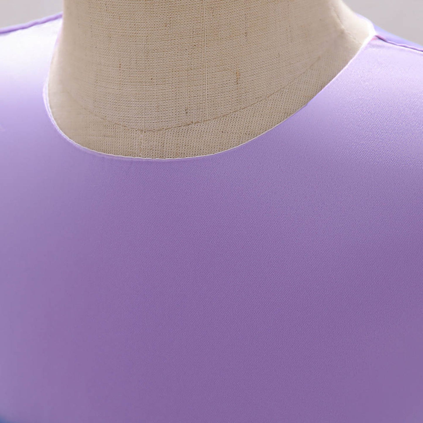 fancy bow purple dress