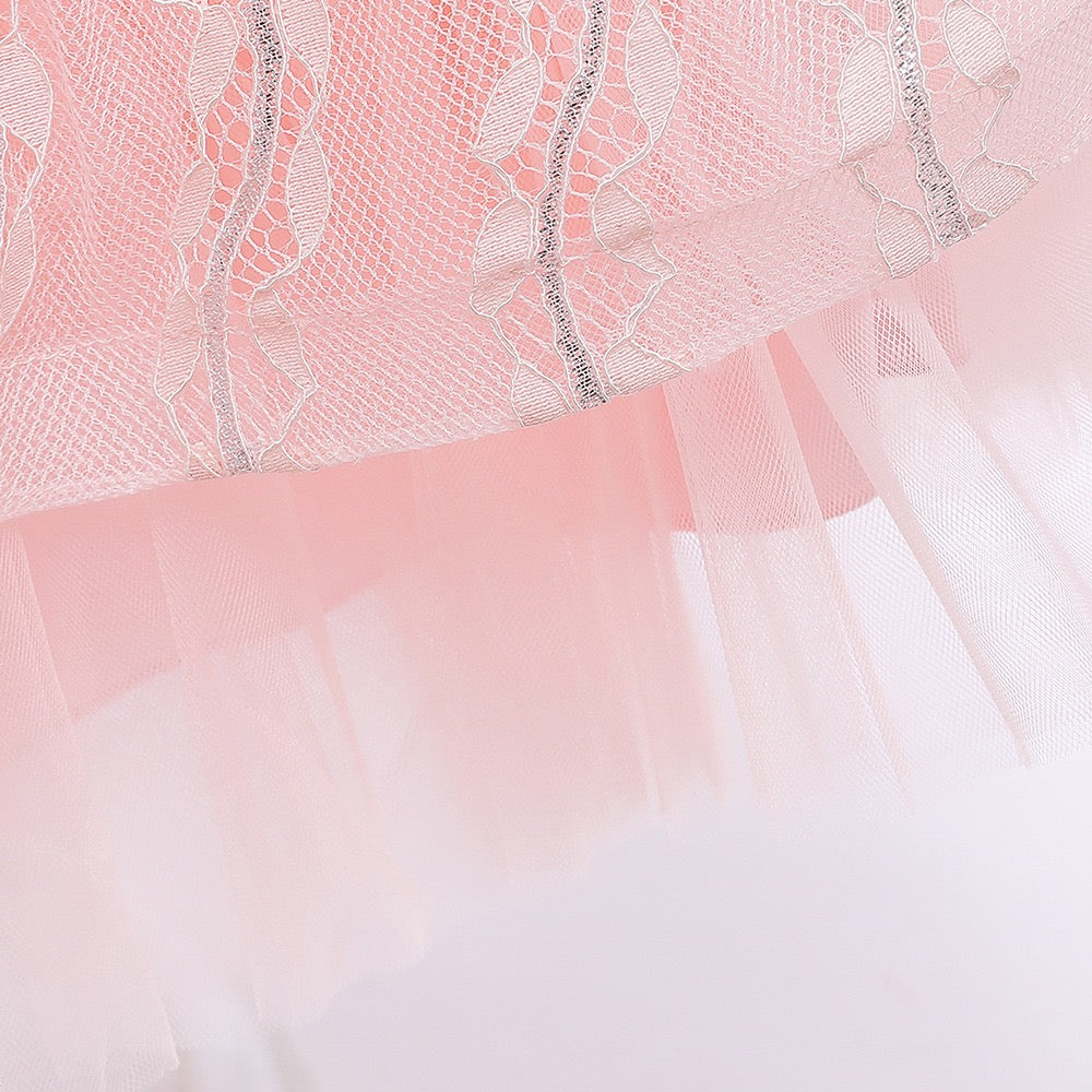 Kiara pearl dress- Light Pink