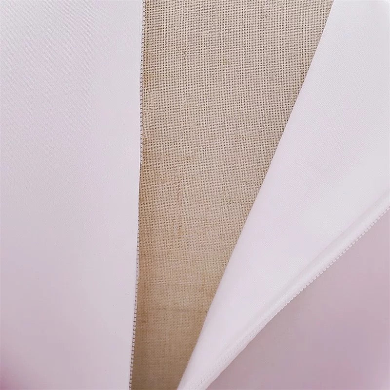 Fancy bow white and red dress