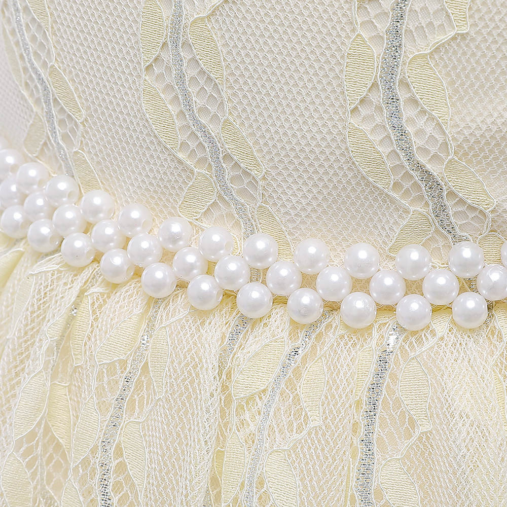 Kiara pearl dress- Ivory