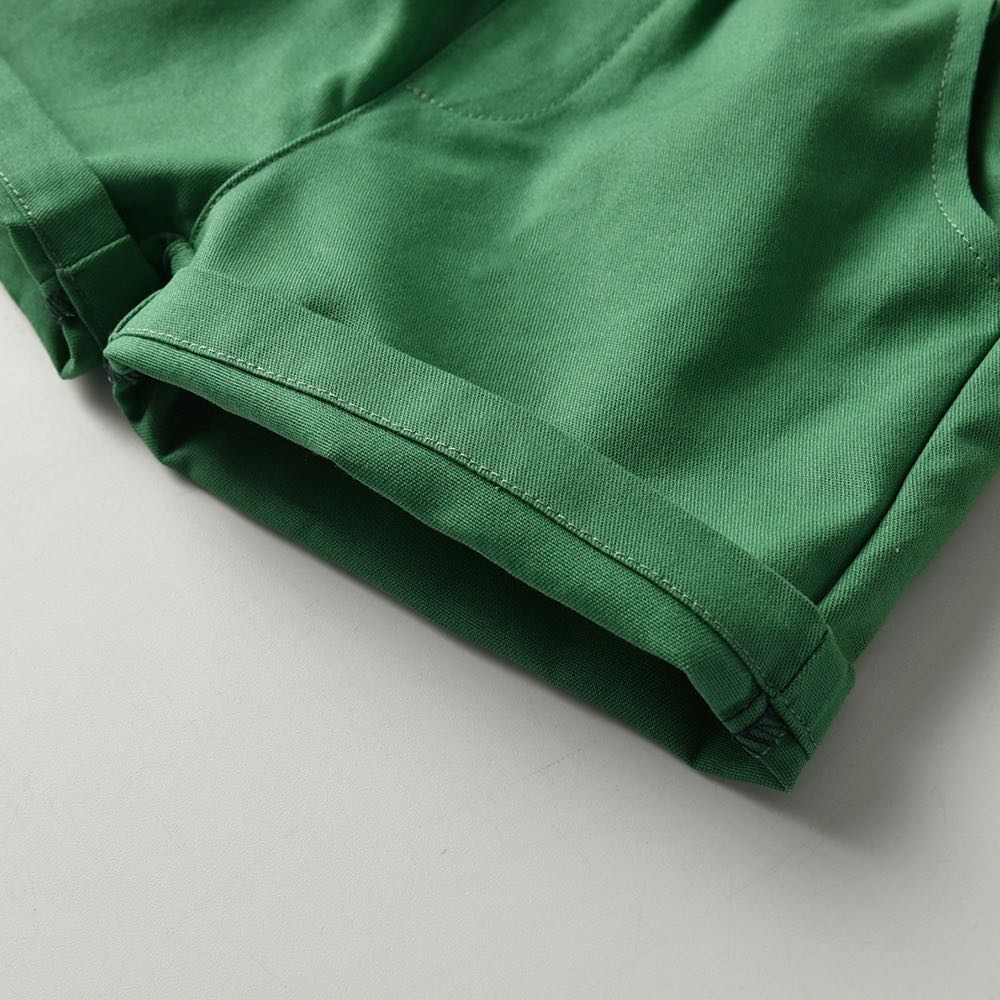 Boys party outfit -light green short sleeve