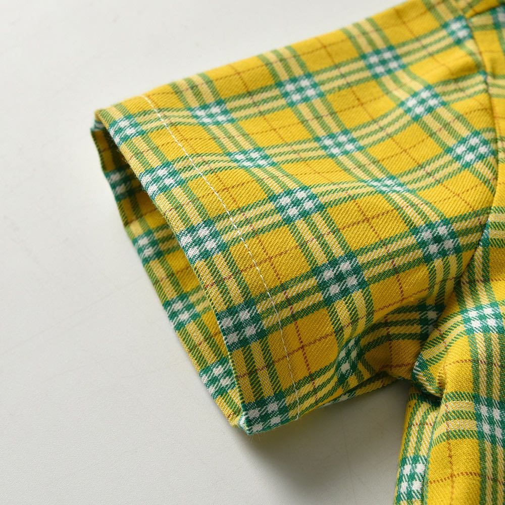 Boys party outfit -light green short sleeve