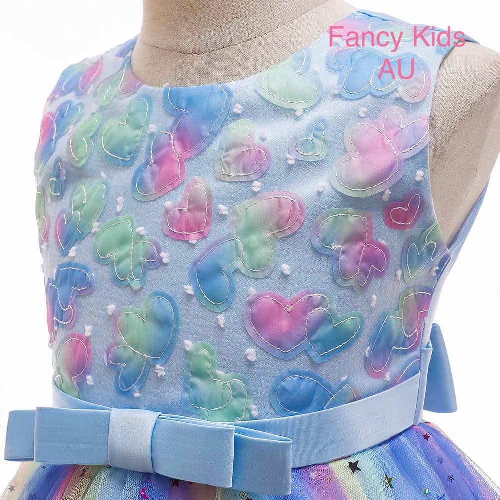 Blue colour Star dress