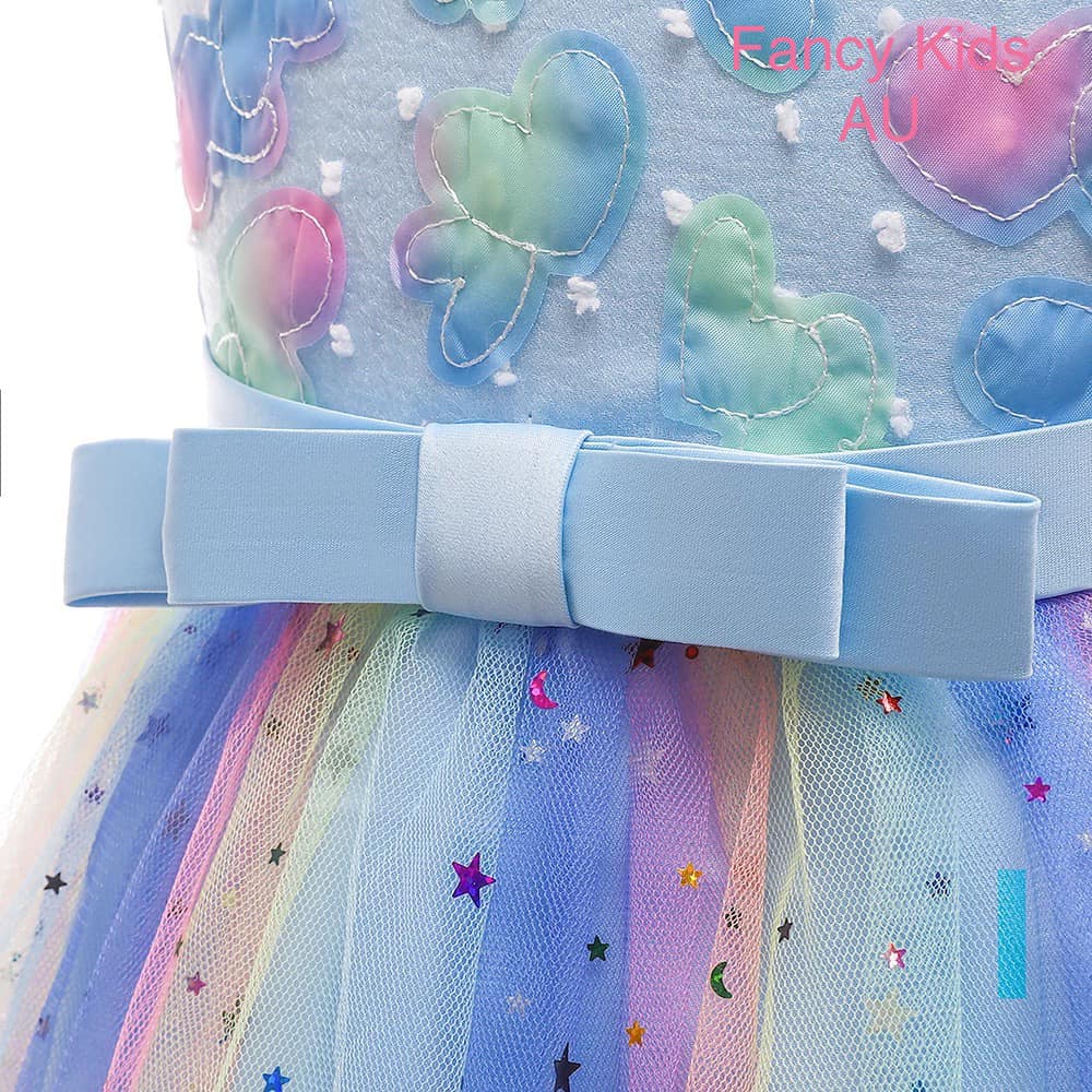 Blue colour Star dress