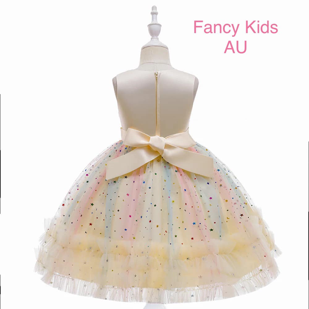 Ivory colour Star dress