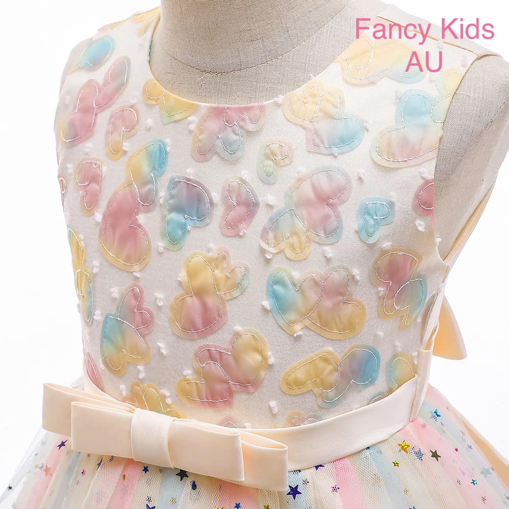 Ivory colour Star dress