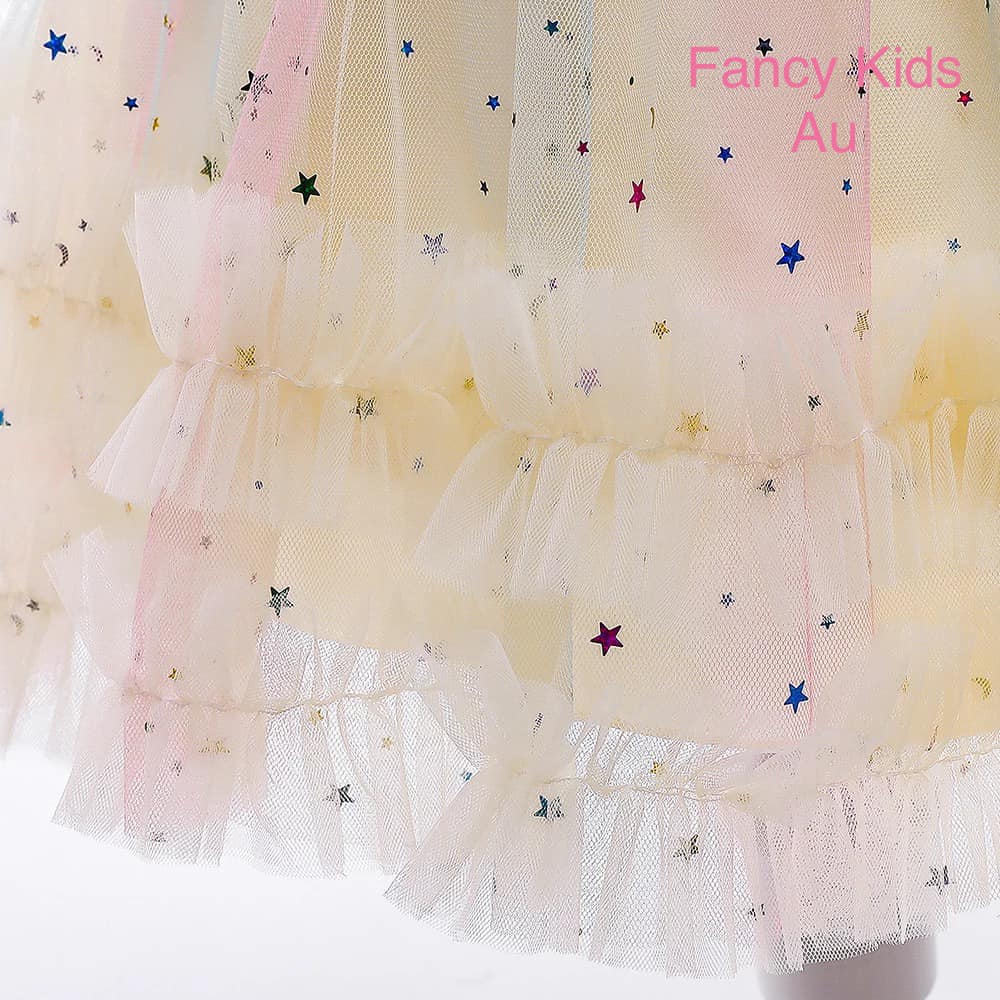 Ivory colour Star dress